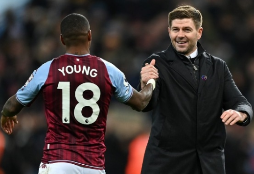 Gerrard clearly wants to see Young's contract with Villa
